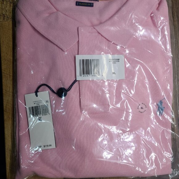 NWT Polo Ralph Lauren Mens Classic Fit Polo Shirt - Picture 3 of 6